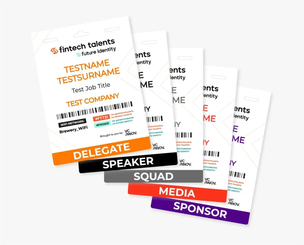 Conference Badge Printing Hartlepool