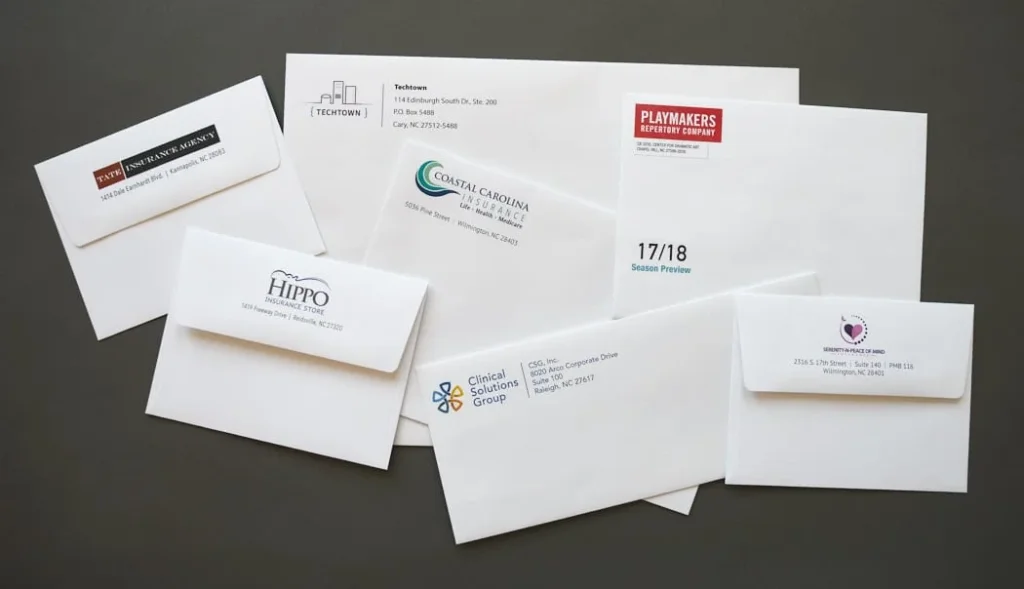 Envelope Printing Hartlepool