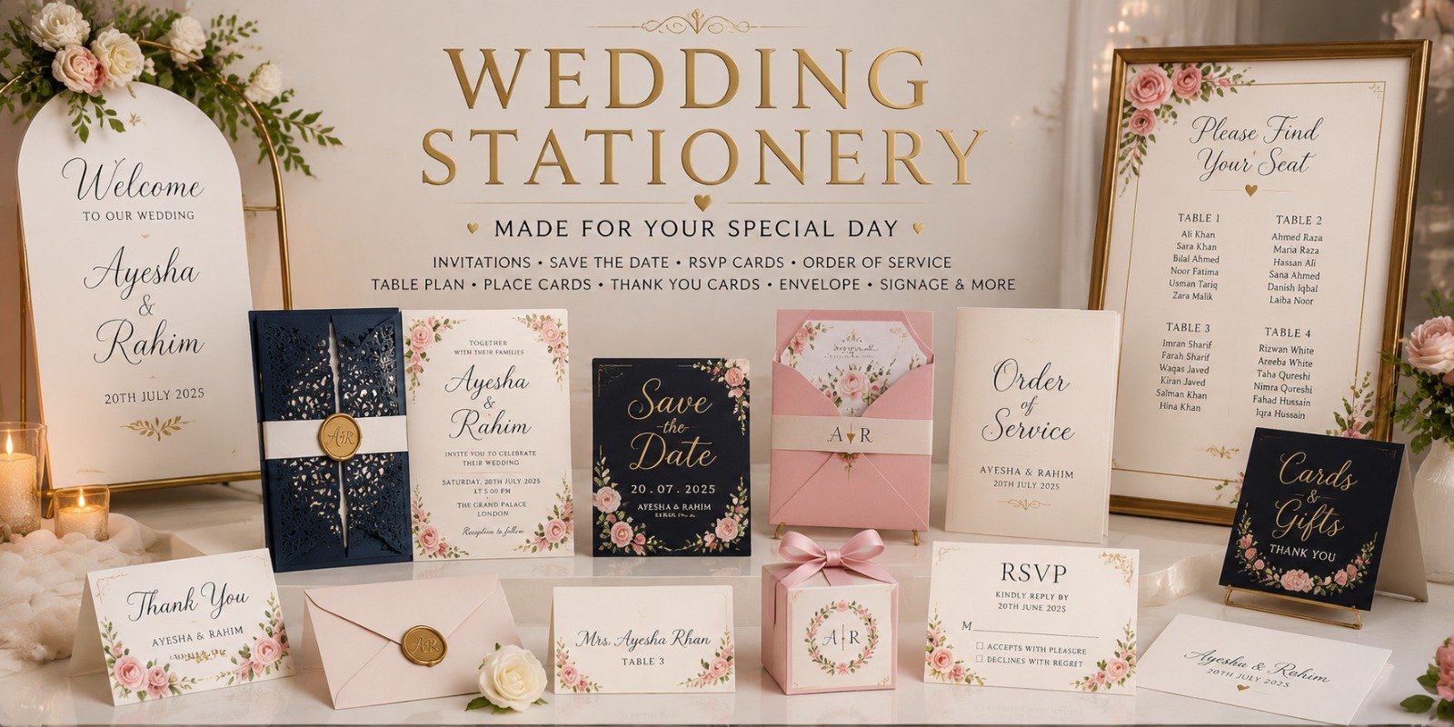 Wedding Stationery Printing Hartlepool